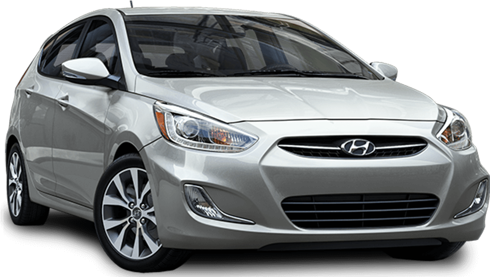 2017 Hyundai Accent - Hyundai Accent 2015 Silver (1000x562), Png Download