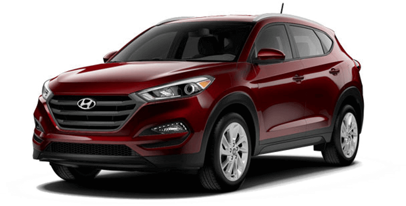 2017 Hyundai Tucson - Hyundai Tucson 2018 Ruby Wine (840x474), Png Download