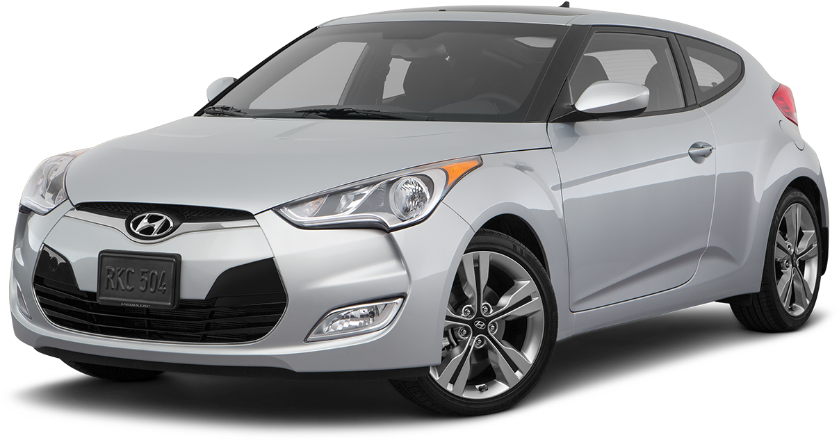 2017 Hyundai Veloster - Kia Forte 2016 4 Door (1278x902), Png Download