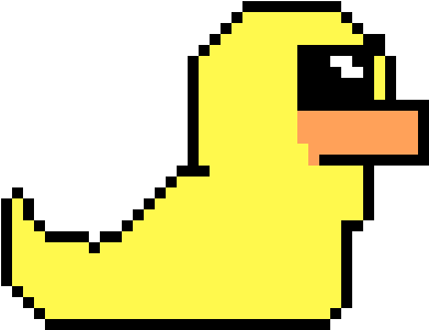 Rubber Duck - Pixel Art Marvel Heroes (680x440), Png Download