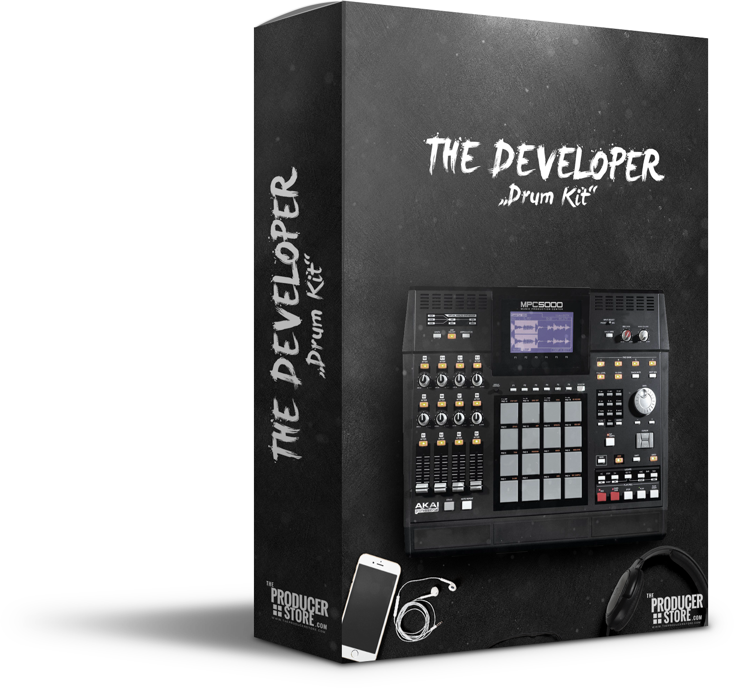 The Developer Hip Hop Drum Kit Product Box Akai Mpc 5000 Music