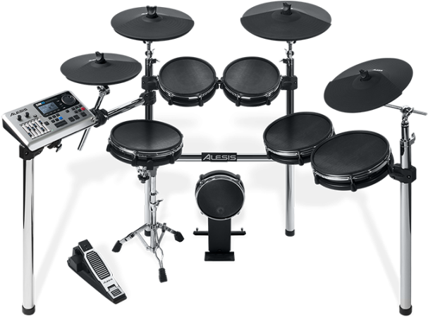 Alesis Dm10 X Mesh Kit - Alesis Dm10 Mk2 Kit (720x868), Png Download