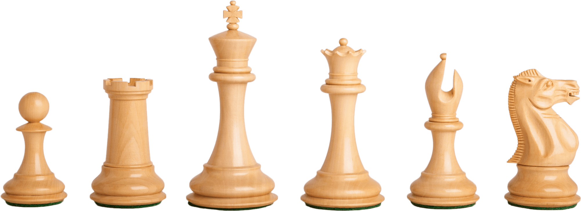 Select Wood - All Individual Chess Pieces (2112x971), Png Download
