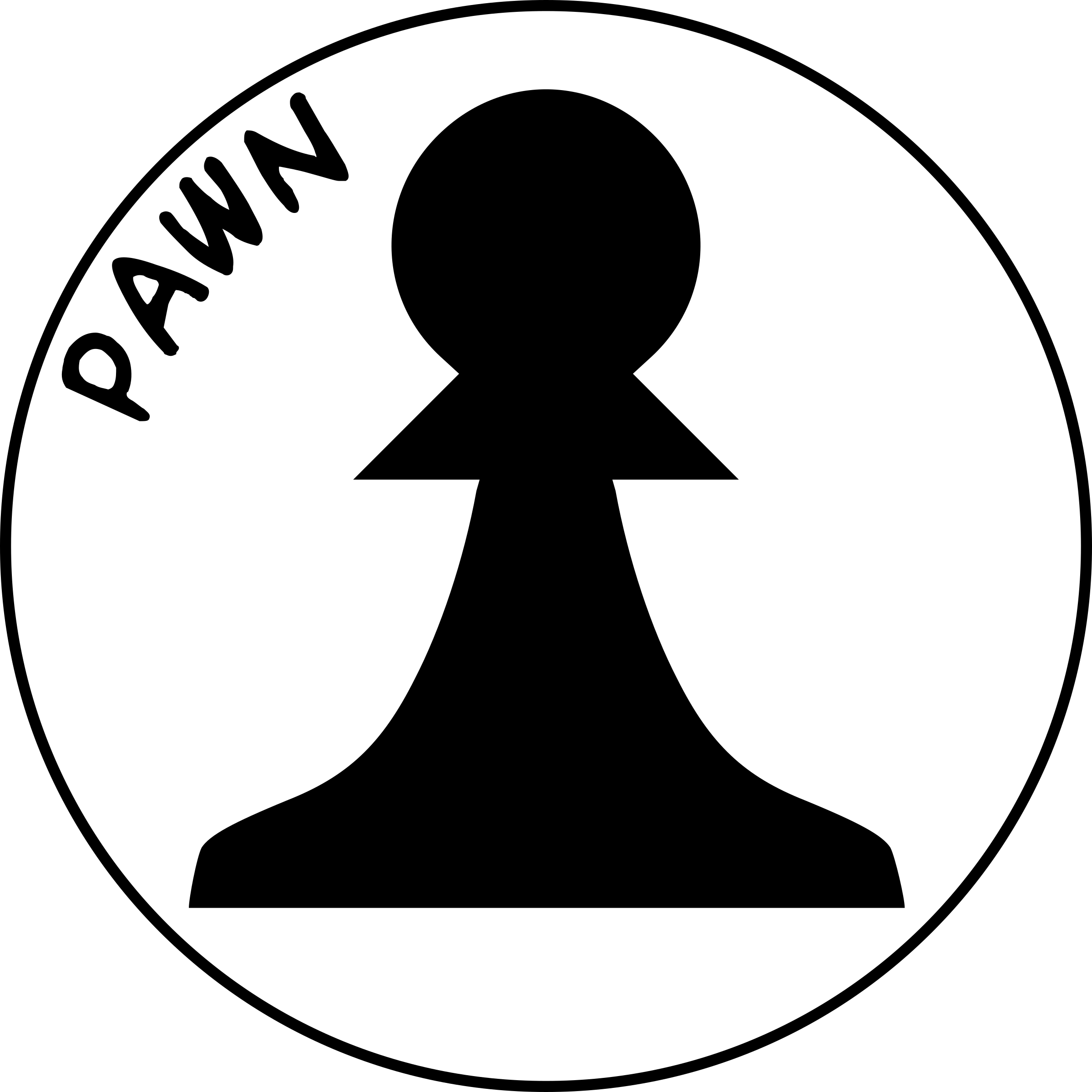Chess Piece Pawn Bishop Coloring Book - Pieza Del Ajedrez Peon (750x750), Png Download
