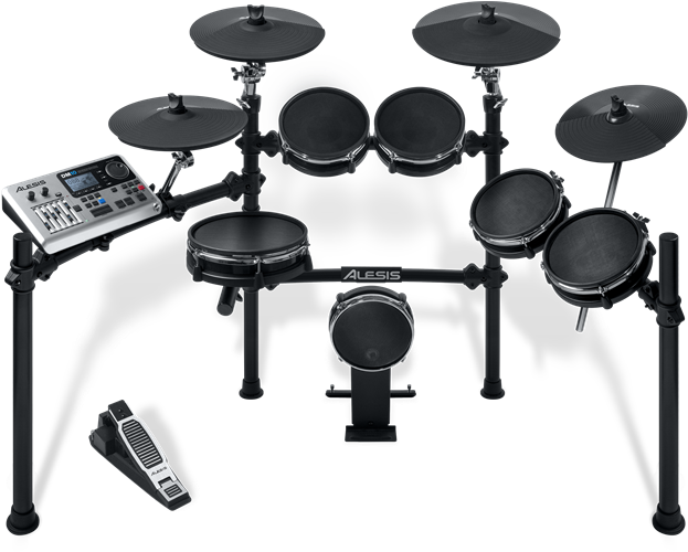 Alesis Dm10 Studio Mesh Kit - Alesis Dm10 Studio Mesh E-drum Kit (800x500), Png Download