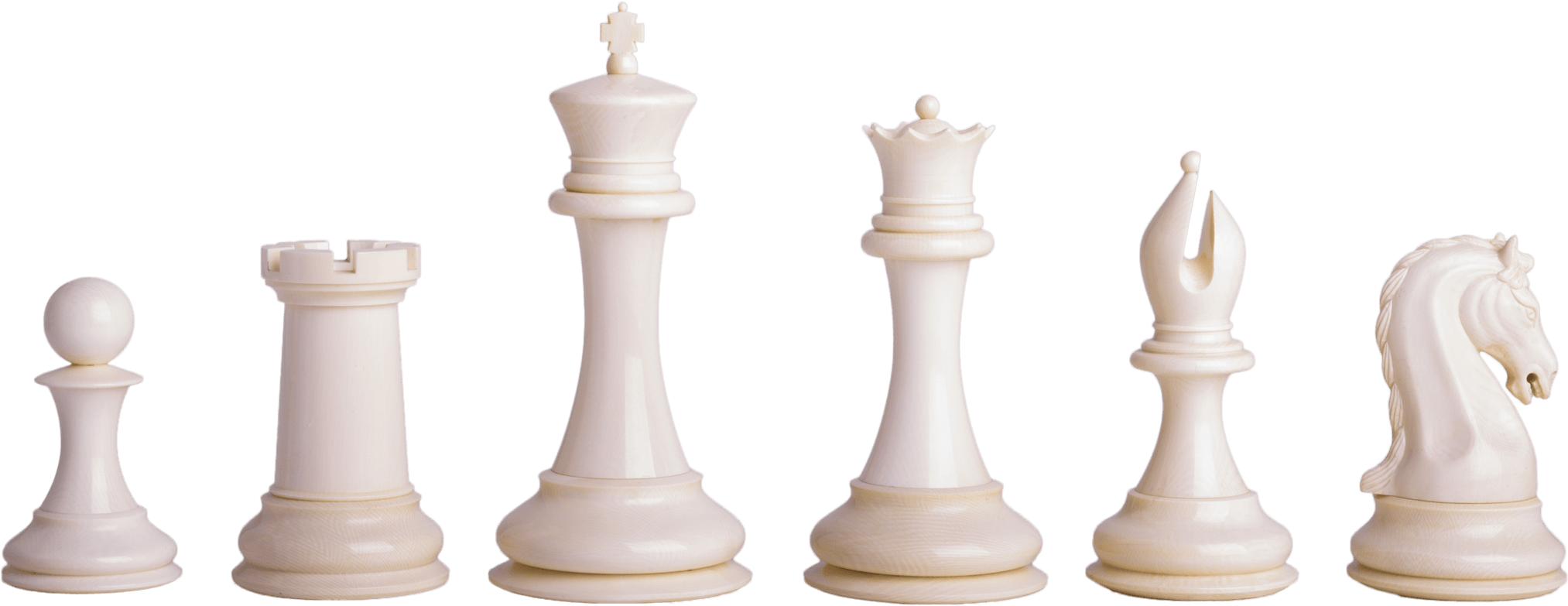 Material - Ivory Made Chess King (2112x971), Png Download