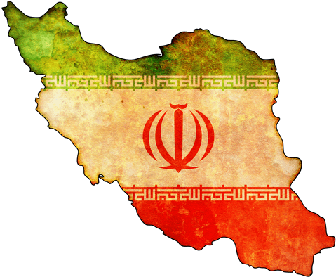 Iran Flag (500x396), Png Download