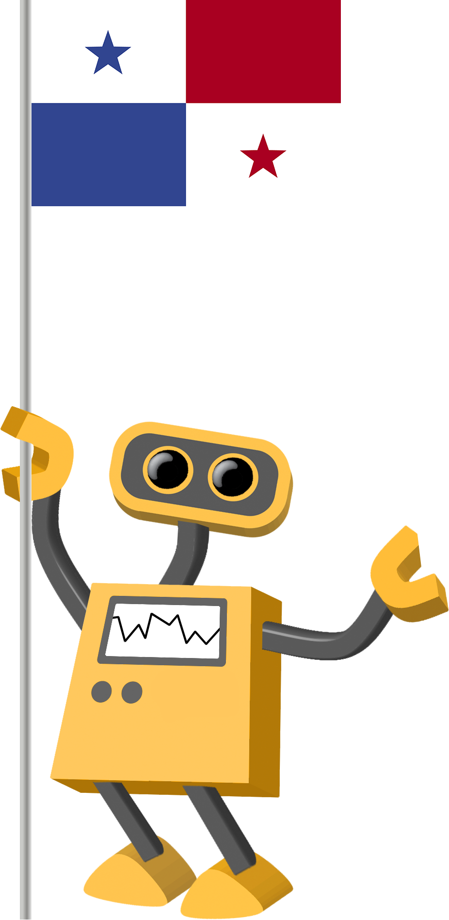 All Robots In The Collection Have Transparent Backgrounds - Robot (926x1896), Png Download