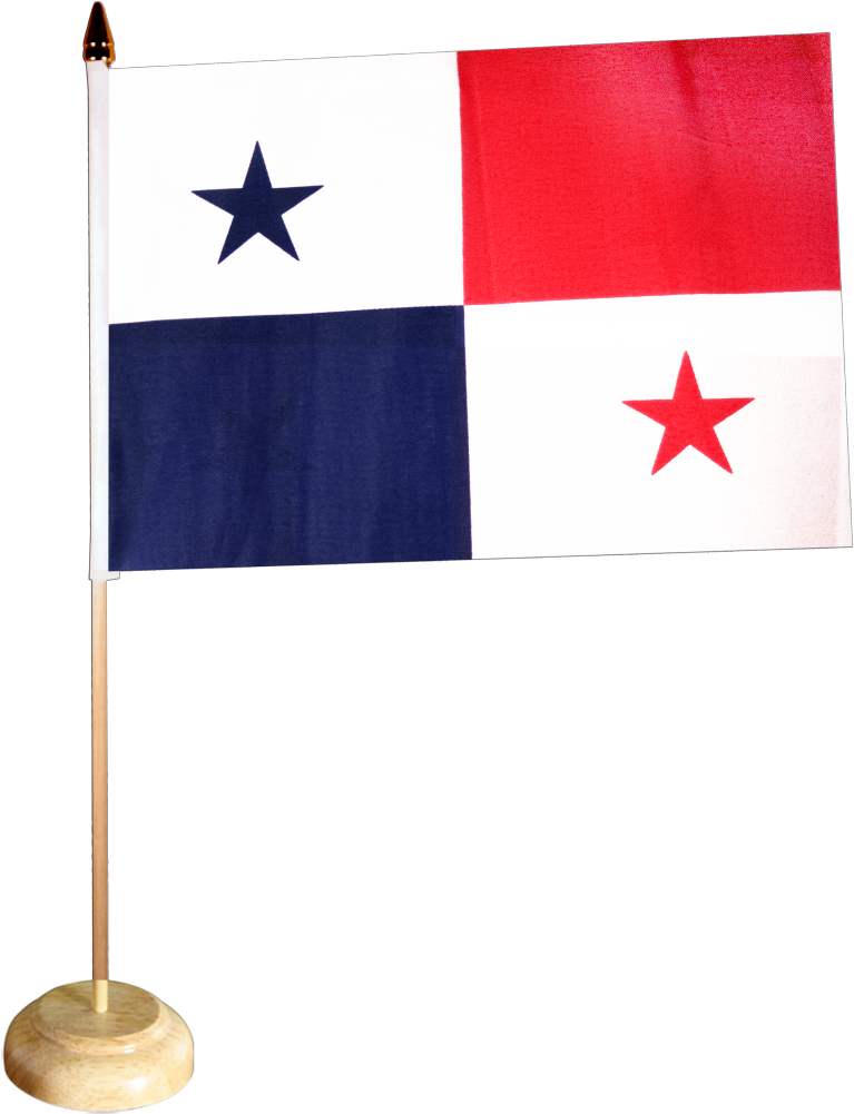 Panama Table Flag - Panama (1500x1176), Png Download