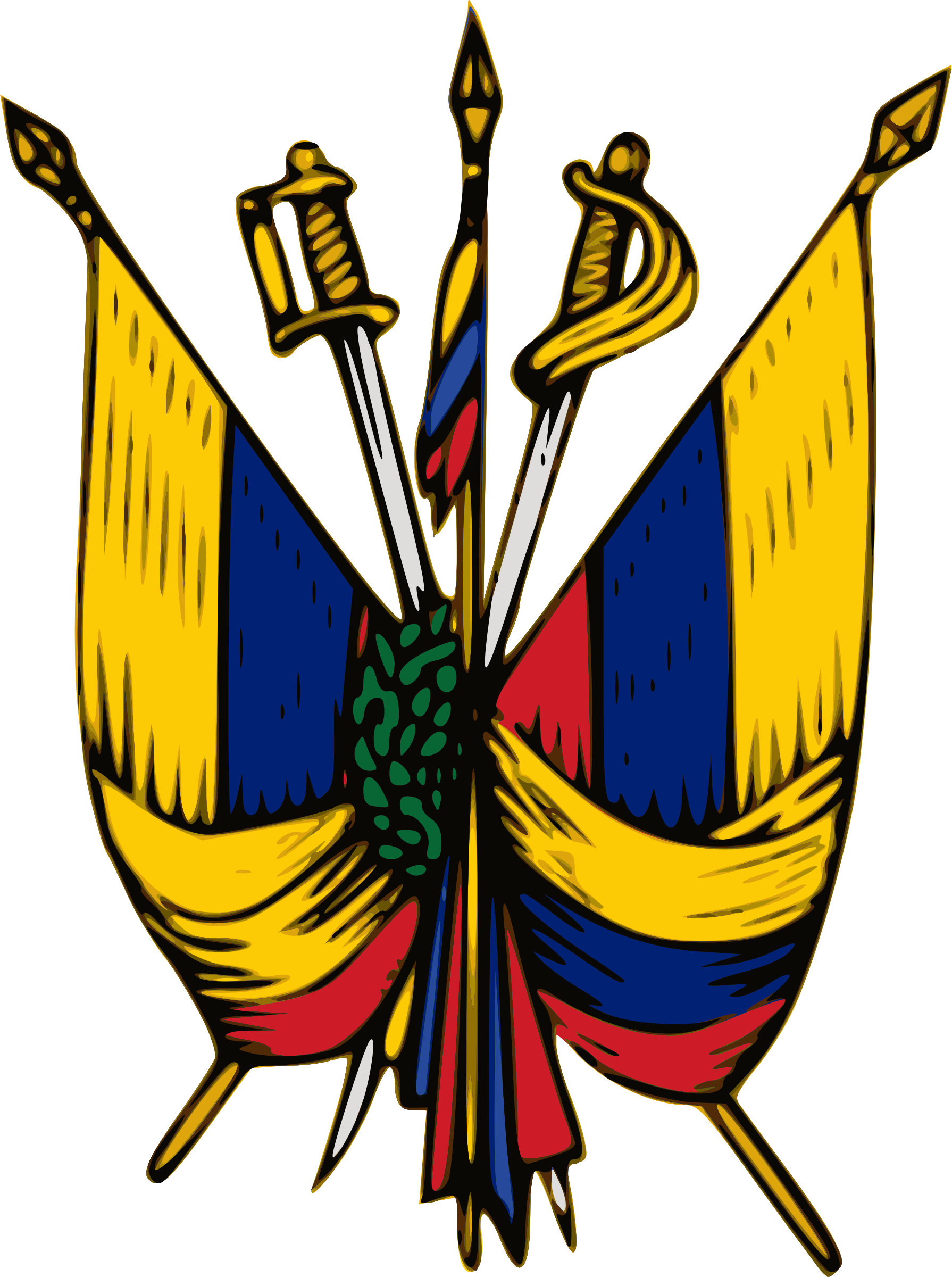 Big Image - Coat Of Arms Of Venezuela Svg (1790x2400), Png Download