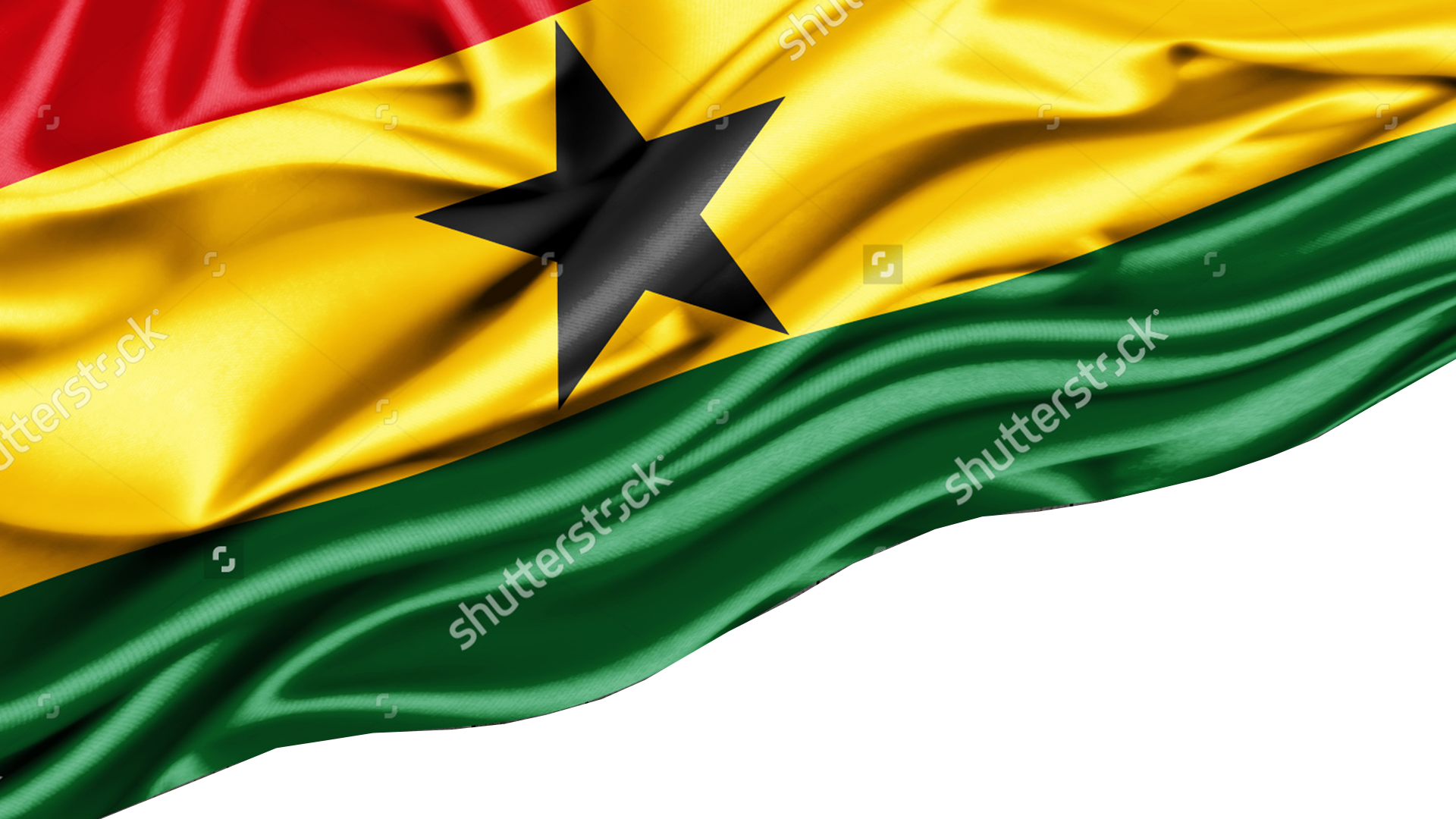 Ghana-flag - Flag Of Ghana (1920x1080), Png Download
