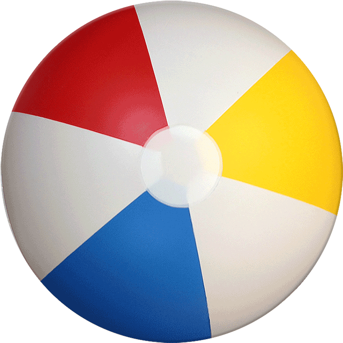 Beach Ball Png - B3ach Ball (750x750), Png Download