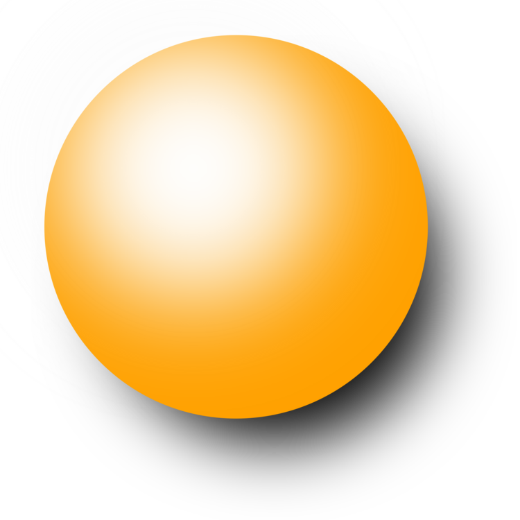Computer Icons Sphere Download Beach Ball Document - Kugel Orange (750x750), Png Download
