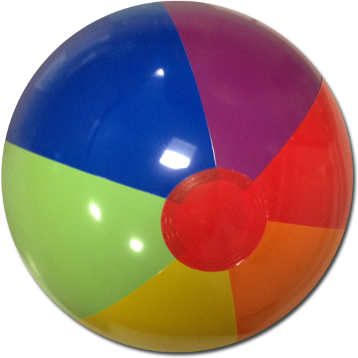 Largest Selection Of Beach Balls - Beach Balls (525x525), Png Download