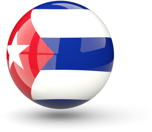 Illustration Of Flag Of Cuba - Cuban Flag Icon (640x480), Png Download