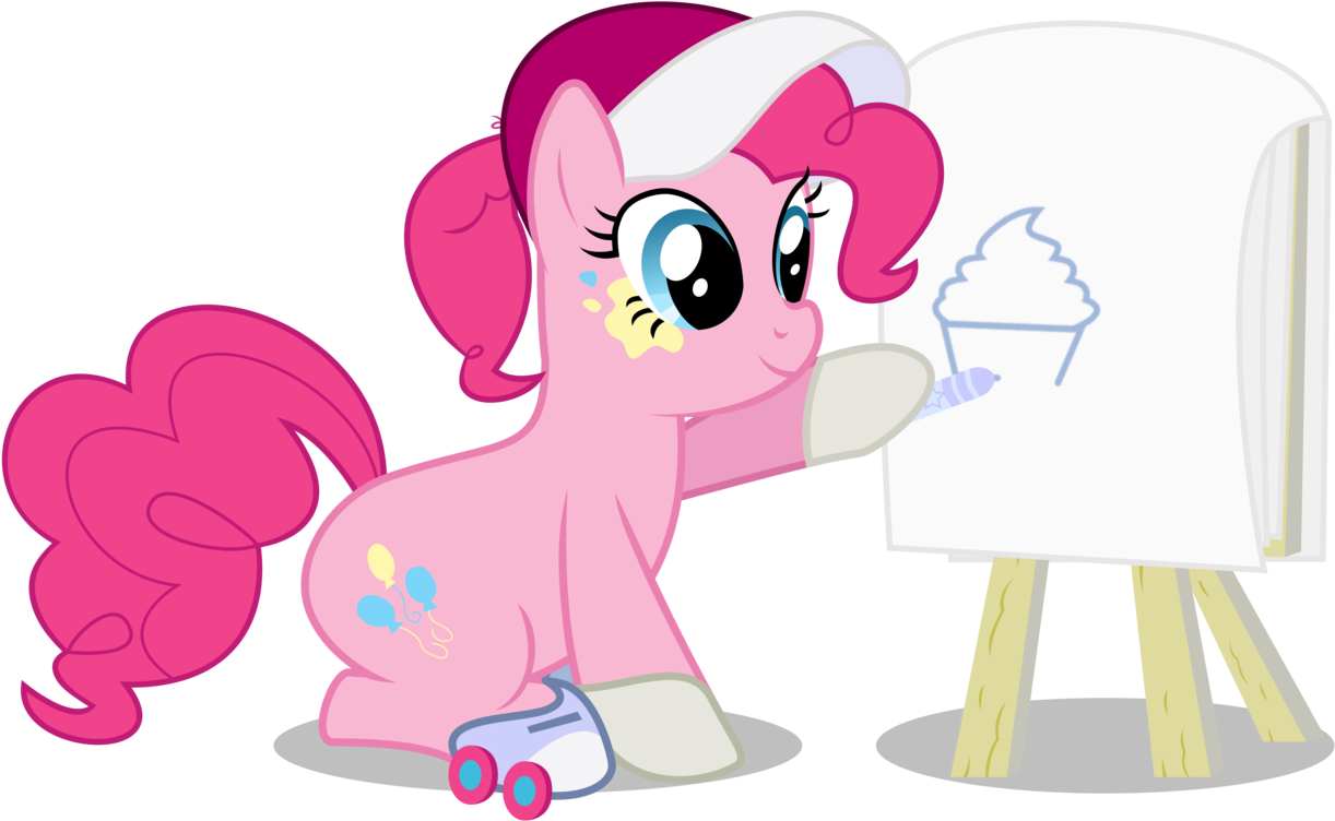 Biel56789, Crossover, Kirby, Nintendo, Paint Roller, - Pinkie Pie (1280x867), Png Download