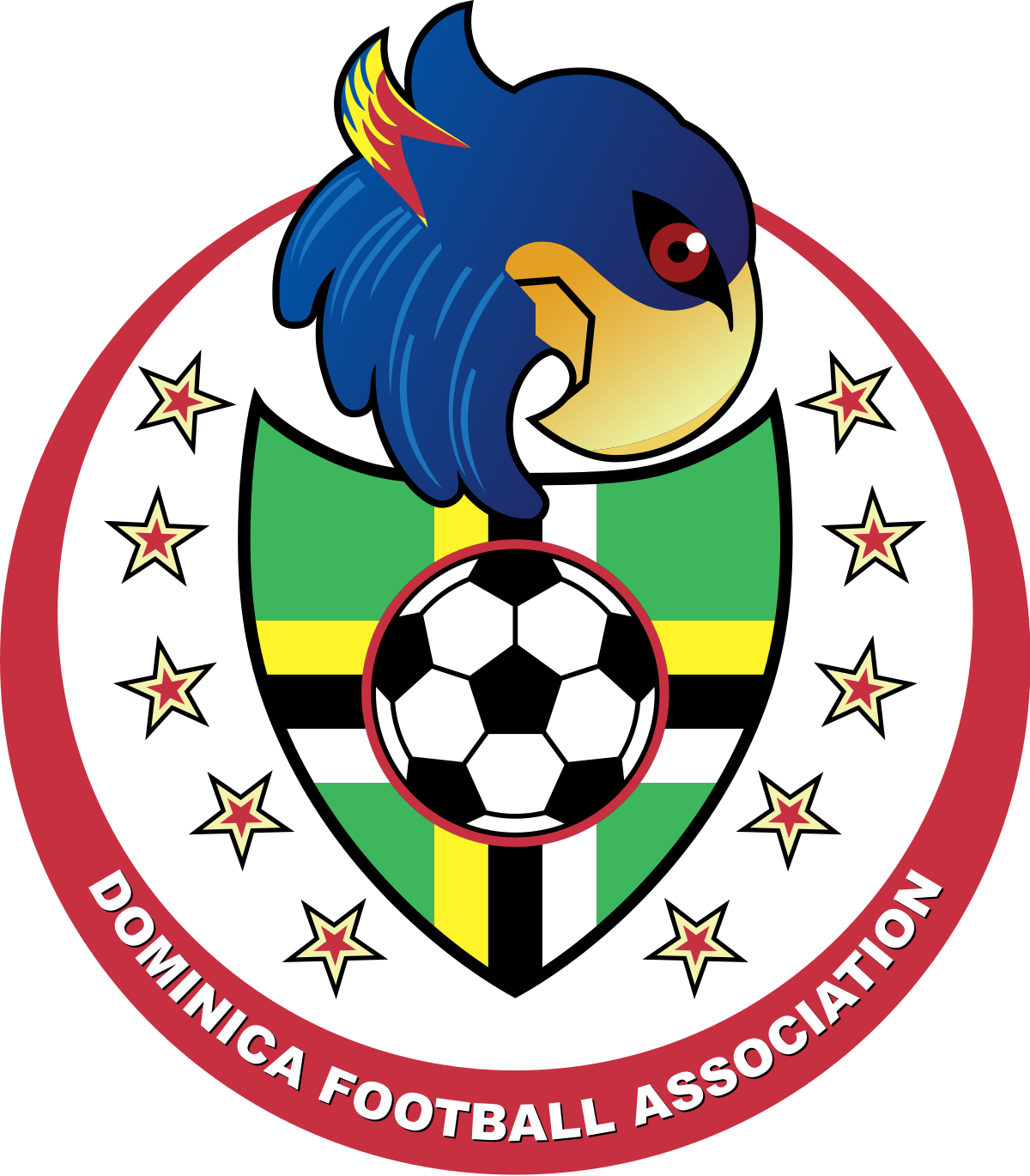 Selección De Fútbol De Dominica (1200x1370), Png Download