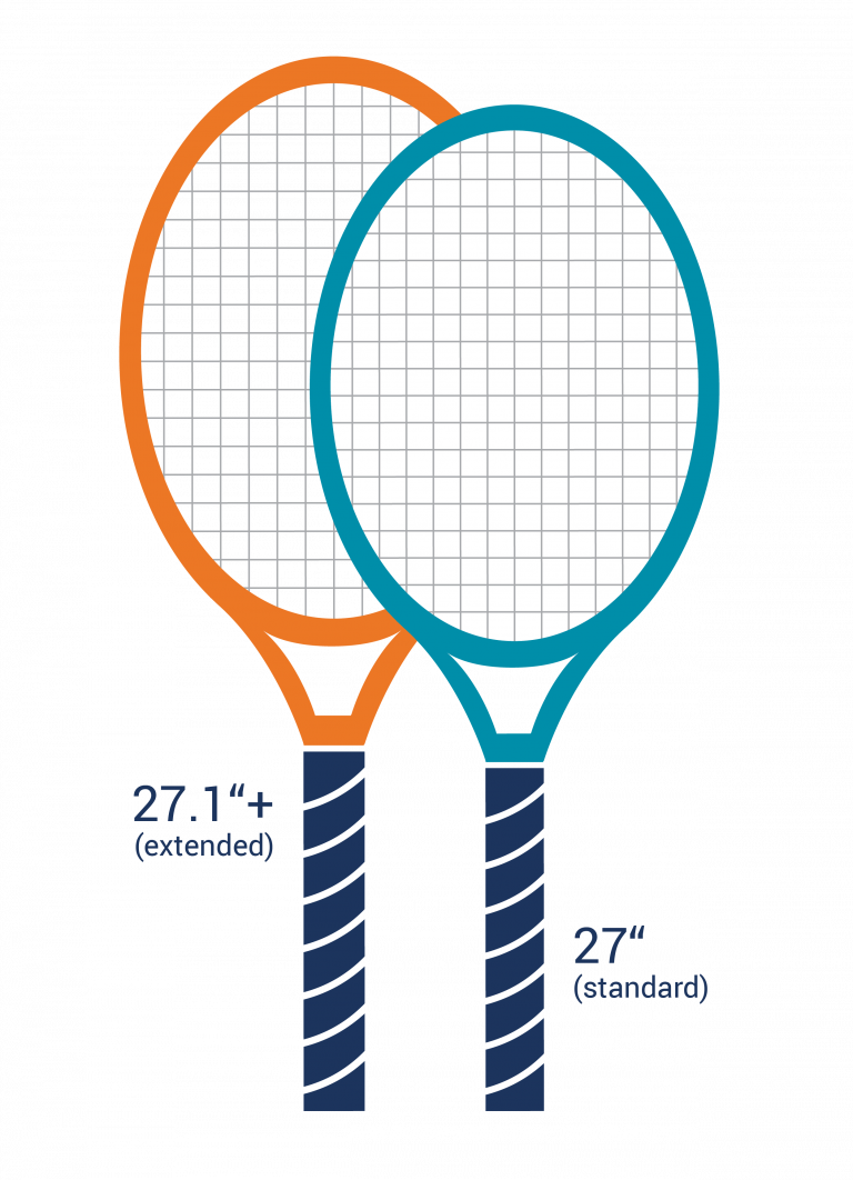 Racquet Lengths - String Pattern Tennis (768x1062), Png Download