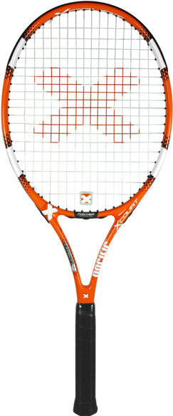 Tennis Racquet Pacific X Court - Tennis Racquets (252x600), Png Download