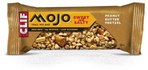Peanut Butter Pretzel Packaging - Clif Mojo Bar (625x510), Png Download