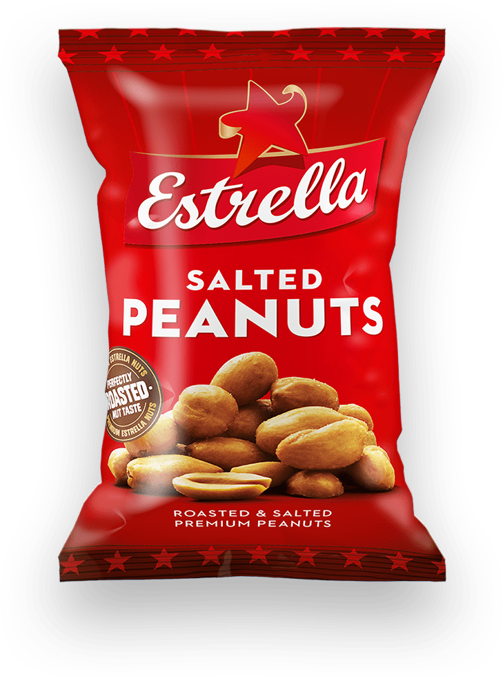Estrella Salted Peanuts (764x1116), Png Download