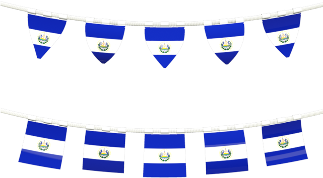 El Salvador Flag Png (640x480), Png Download