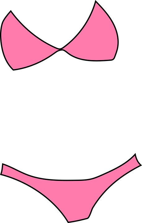Bikini, Summer, Beach, Woman, Women, Lady, Swimsuit - Bathing Suit Transparent Background (458x720), Png Download
