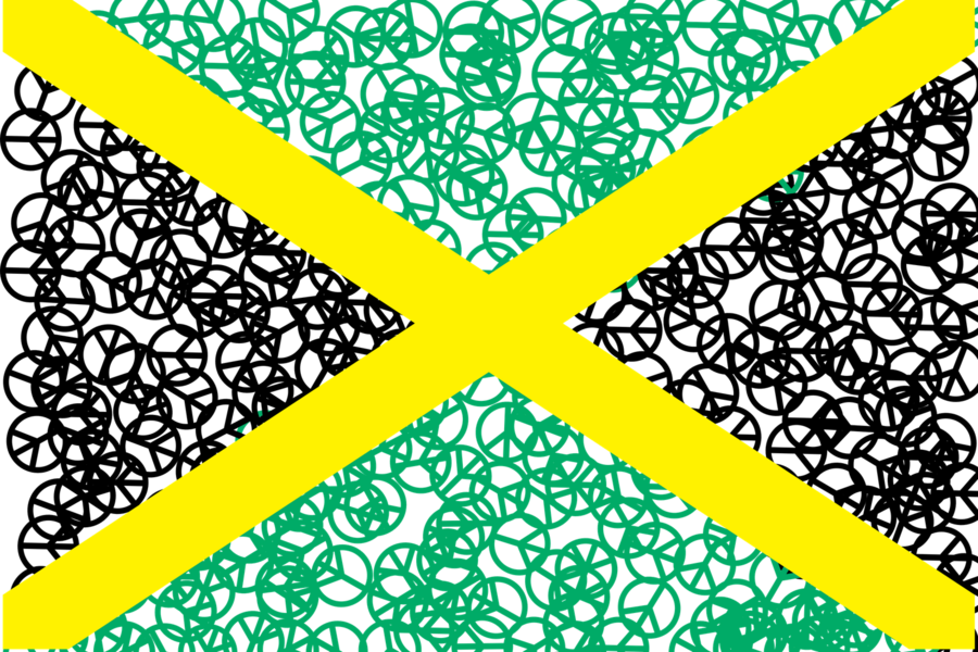 Flag Of Jamaica Clipart Flag Of Jamaica Flag Of El - Brunei (900x600), Png Download