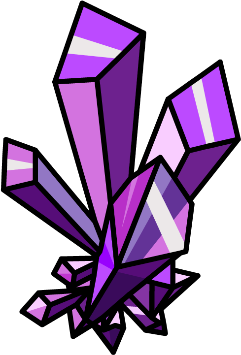 Amethyst - Club Penguin Amethyst (720x720), Png Download