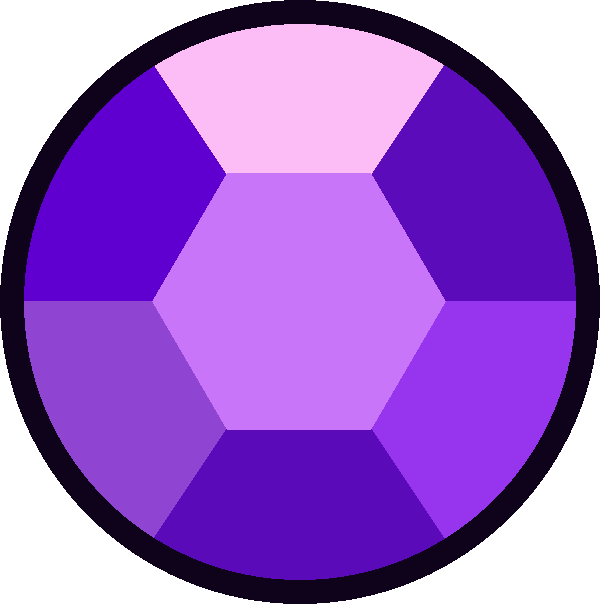 Image Cheek Gemstone Png - Amethyst Gem Png (600x604), Png Download