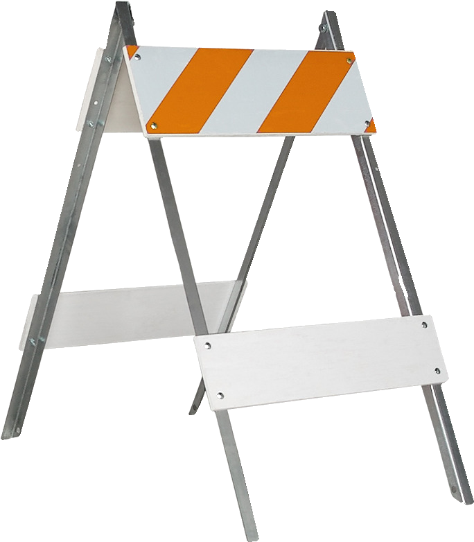 Wood Steel Type I Ii Barricades 3007864 Large (740x831), Png Download