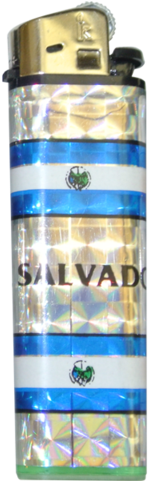 El Salvador Flag Lighter - Fng Country Lighters El Salvador Flag Lighters (480x480), Png Download
