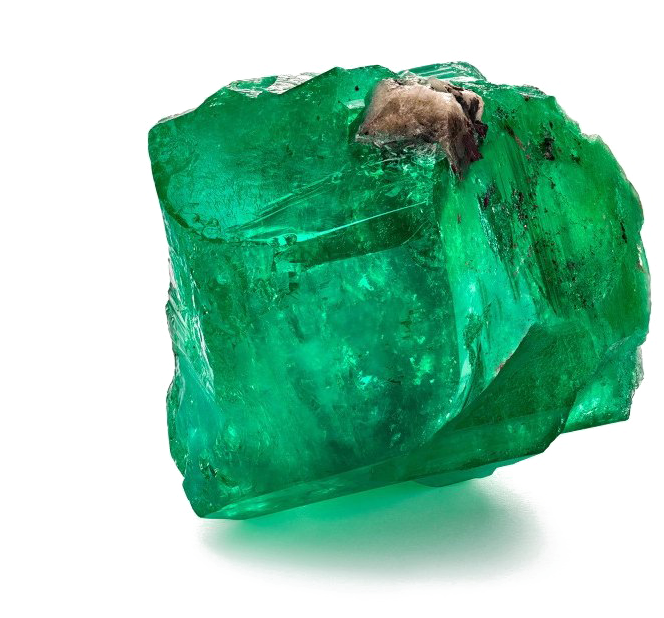 Emerald Png Clipart - Rough Muzo Emerald (752x617), Png Download