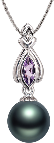 Mo-11a - Tahitian Pearl (488x487), Png Download