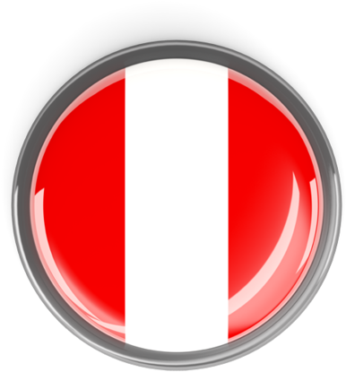 Illustration Of Flag Of Peru - Peru Button Png (640x480), Png Download