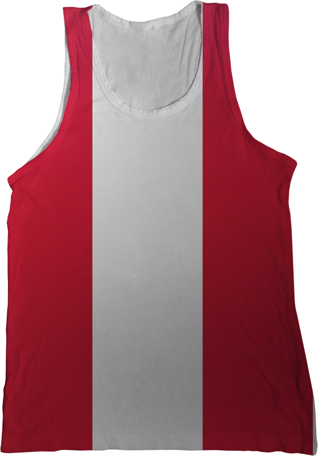 Peru Flag Tank Top - Peru (1296x1786), Png Download