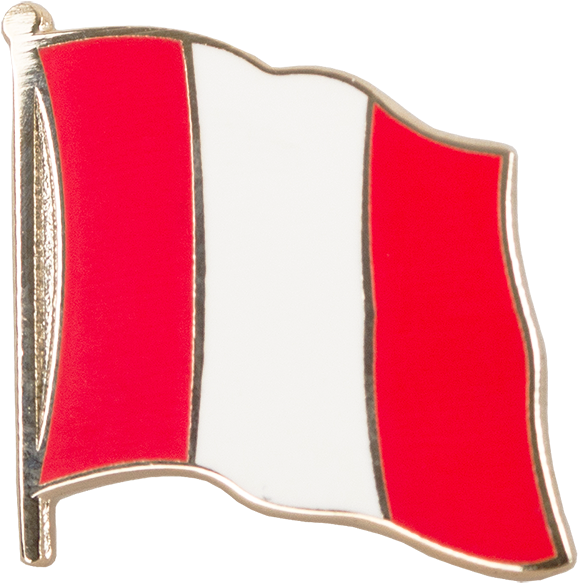 Peru Without Crest - Flag (1500x938), Png Download