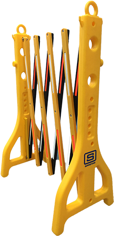 Caution Barricade (500x500), Png Download