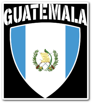 Guatemala Pride Vinyl Sticker - Flagge: Guatemala 6 Untersetzer (480x480), Png Download