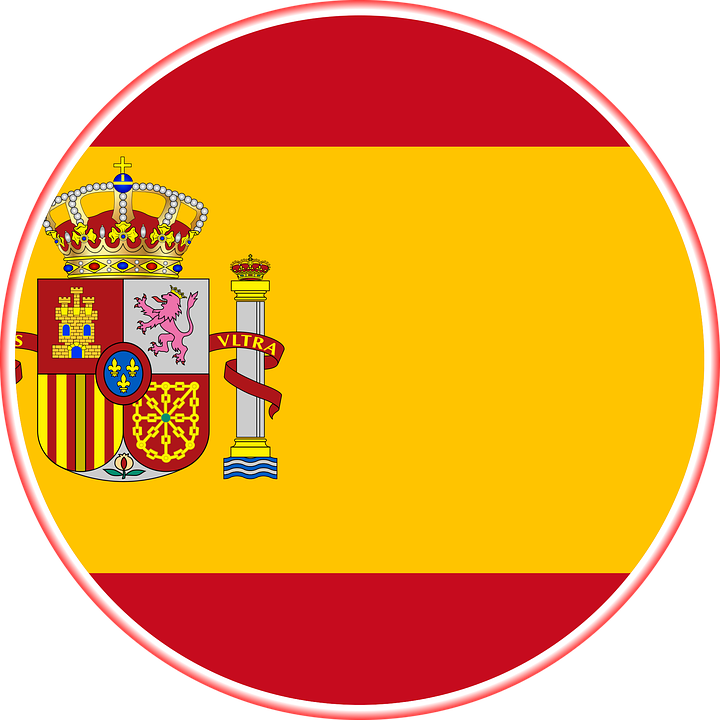 Bandiera Peru Png - Spain Flag (720x720), Png Download