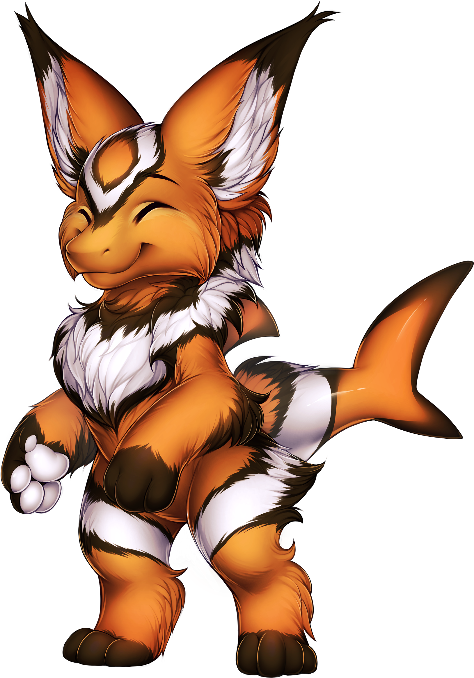 Manokit Clownfish - Clownfish Furry (1714x2377), Png Download