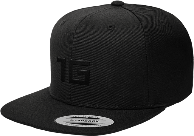 1g Black Hat Hat - Snapback Hats (650x650), Png Download