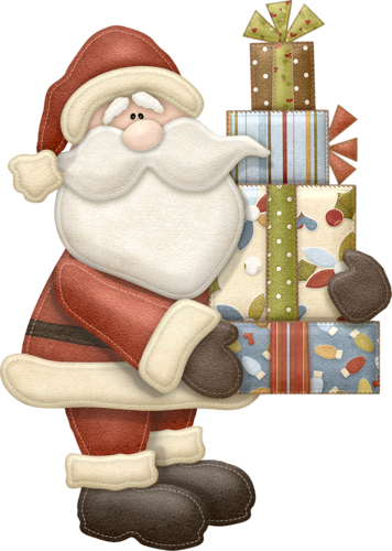 Clipart Ayudando A Santa Claus - Christmas Day (356x500), Png Download