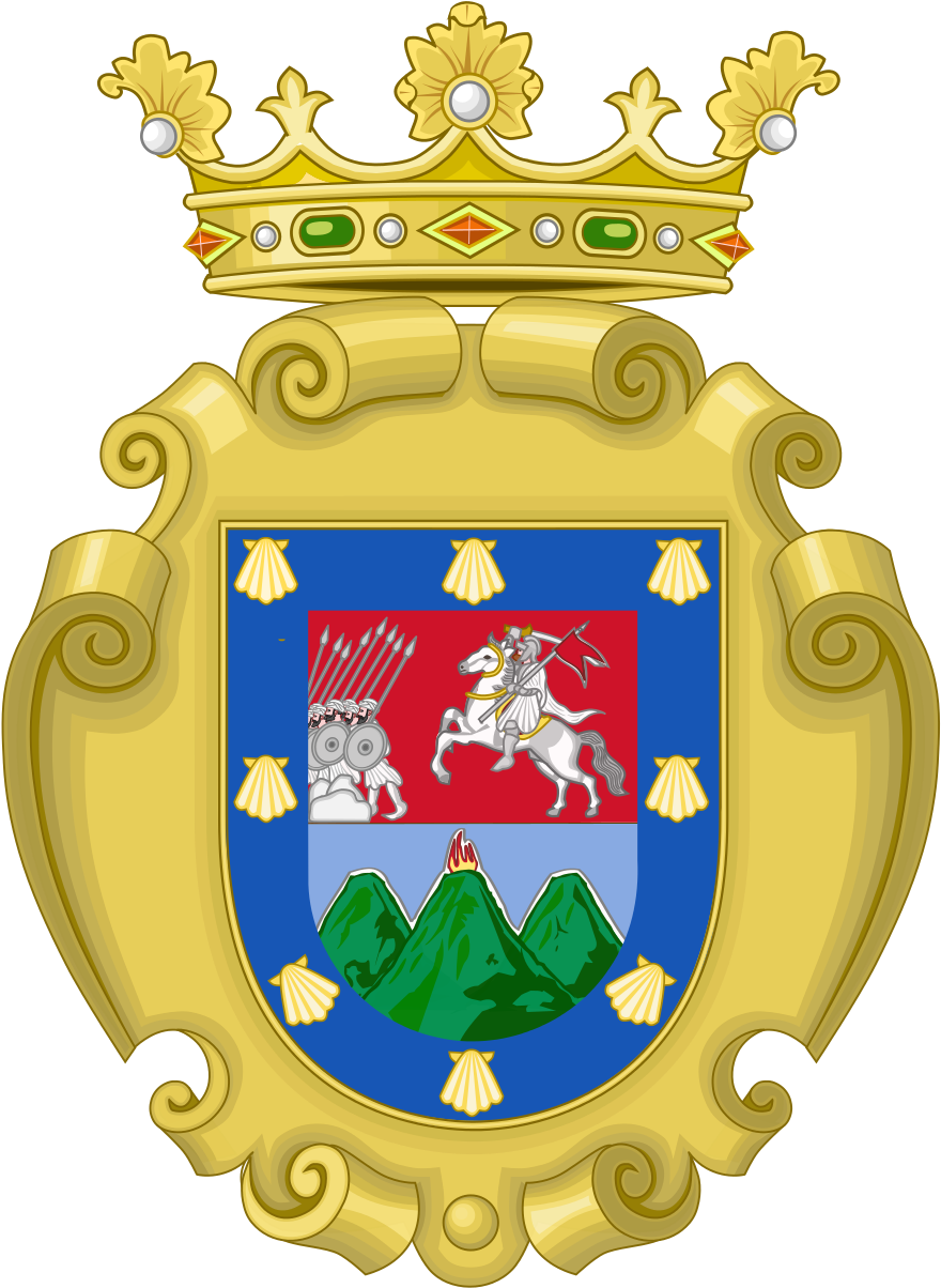 The Colonial Coat Of Arms Of Antigua Guatemala And - Coat Of Arms Of Manila (905x1232), Png Download