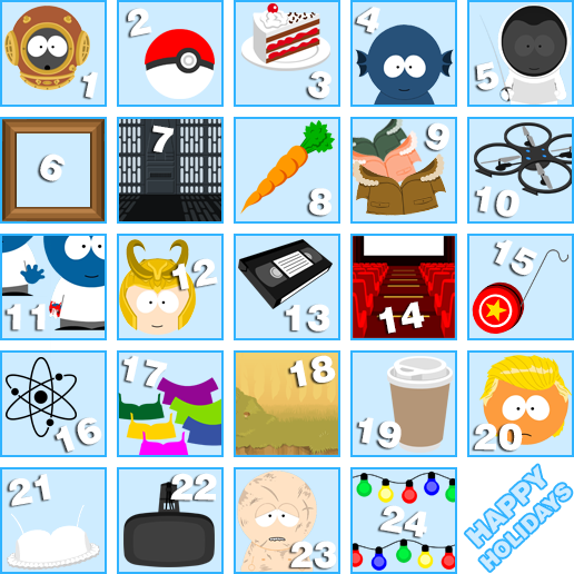 Sp-studio Advent Calendar - Advent Calendar (516x516), Png Download