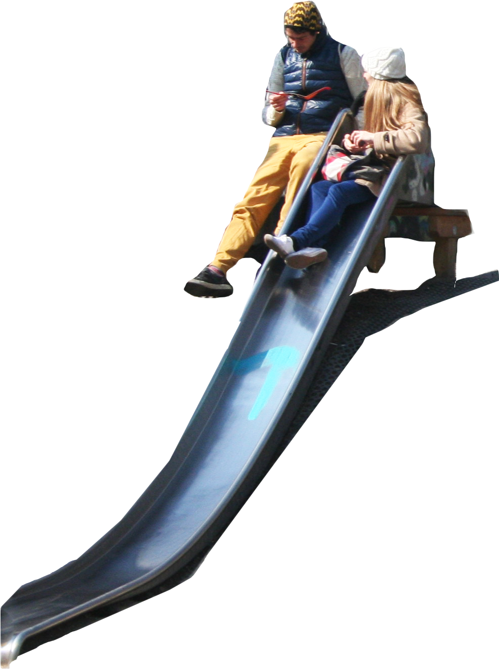 People Cutouts - - Slide People (1076x1324), Png Download