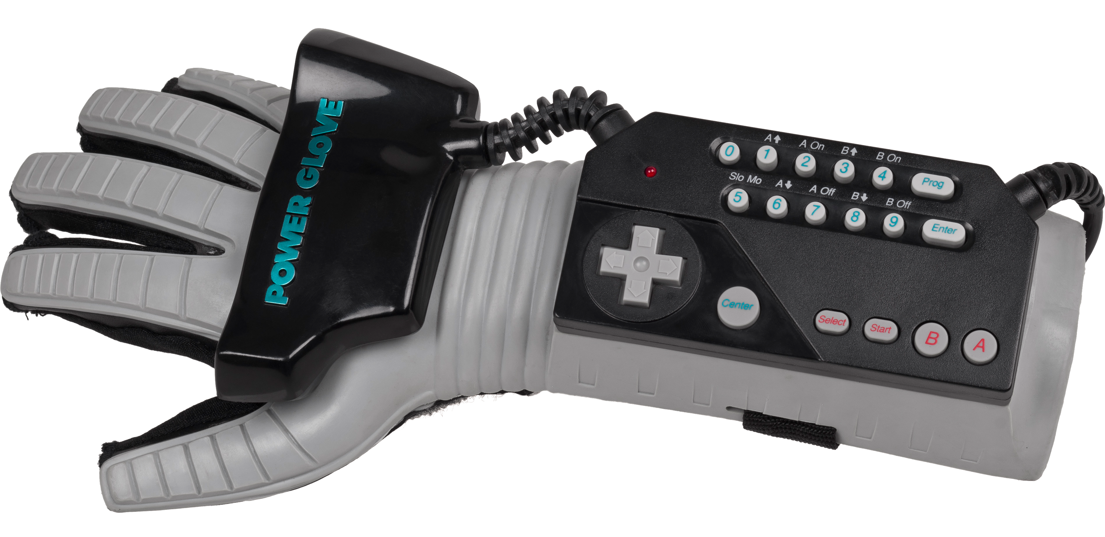 Nes Power Glove - Playstation 4 Vr Controller (3940x1840), Png Download