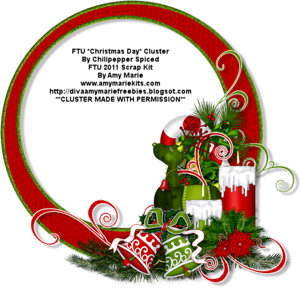 Transparent Holiday Frames - Christmas Day (700x700), Png Download