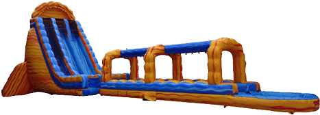 Lava Falls Slide Rental - Renting (500x324), Png Download