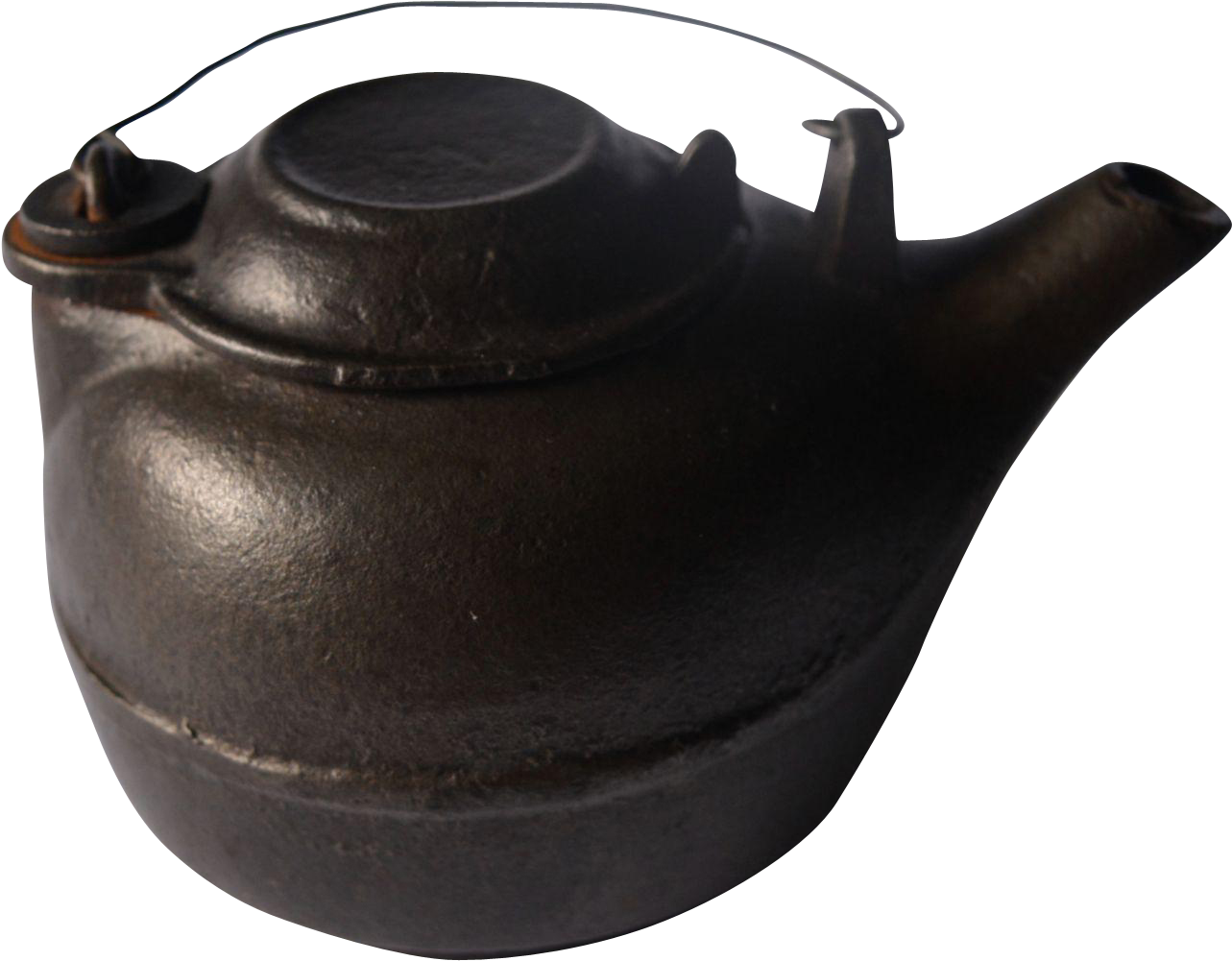 Metalware Castiron Teapot Kettle Vintage Cast Iron - Teapot (1282x1282), Png Download